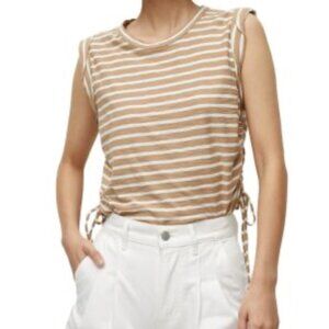 Veronica Beard Striped Muscle Tee